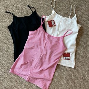 Three tank tops